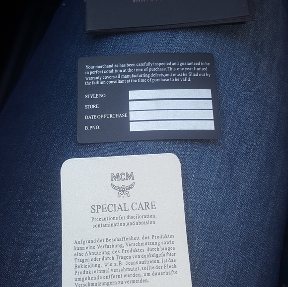 MCM studded bookbag - size large - Picture 3 of 3